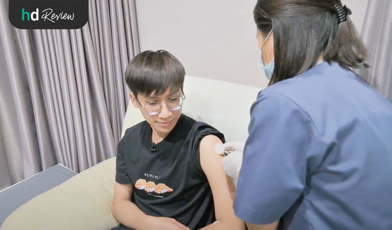 ขั้นตอนการฉีดวัคซีน HBV