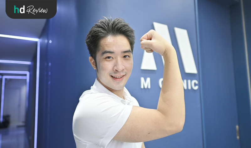 รีวิว ฉีดฮอร์โมนเทสโทสเตอโรน กระตุ้นสร้างกล้ามเนื้อ ที่ M Clinic