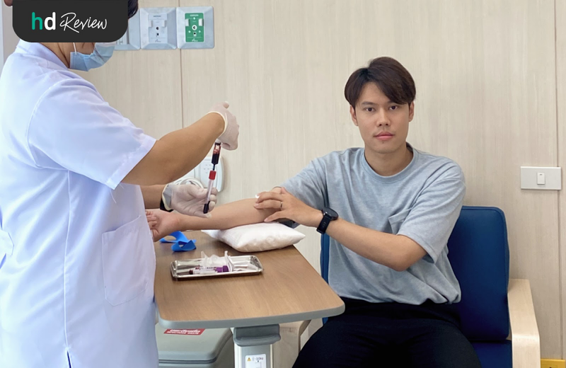 เจาะเลือดตรวจสุขภาพหัวใจ Touch Your Heart Special ที่ โรงพยาบาลวิมุต