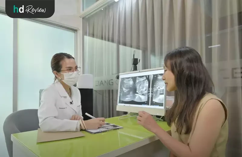พบคุณหมอก่อนตรวจอัลตราซาวด์ช่องท้องส่วนบนและล่าง ที่ Bangkok Anti-Aging Center