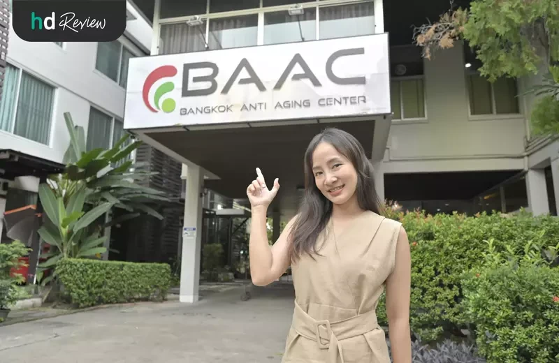 ผู้ใช้บริการตรวจอัลตราซาวด์ช่องท้องส่วนบนและล่าง ที่ Bangkok Anti-Aging Center