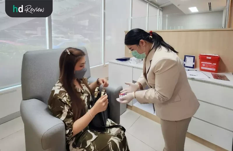 ขั้นตอนการตรวจ Vitamin A C E และ ค่าตับ ค่าไต ที่ N Health