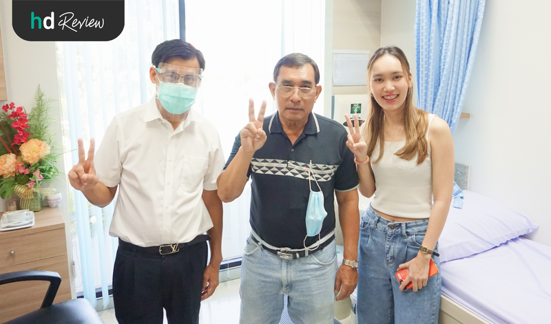 ผู้ใช้บริการฉีดวัคซีนไข้หวัดใหญ่ High Dose สำหรับผู้สูงอายุ ที่ รพ. พญาไท นวมินทร์
