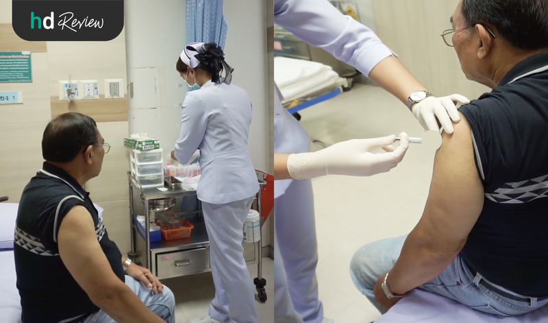 ขั้นตอนการฉีดวัคซีนไข้หวัดใหญ่ High Dose