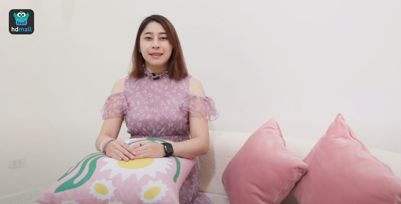 ผู้ใช้บริการเสริมจมูกที่ Oleas Aesthetic Clinic