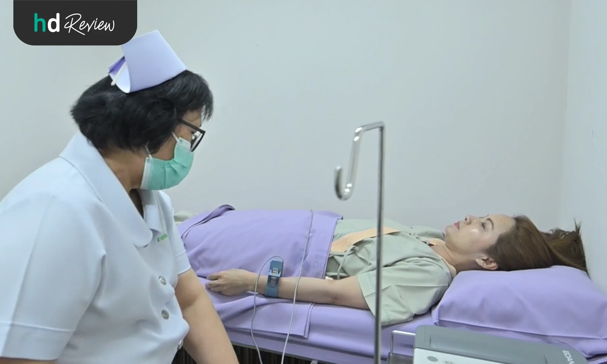 ขั้นตอนการตรวจคลื่นไฟฟ้าหัวใจ (EKG) เคสคุณต่าย