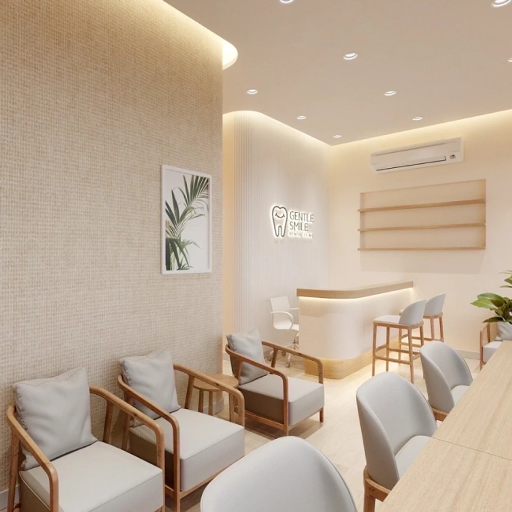 ขูดหินปูน ขัดฟัน และเคลือบฟลูออไรด์ 1 ครั้ง โปรแกรม Gentle Clear 1 ครั้ง   ที่ Gentle Smile Dental Clinic