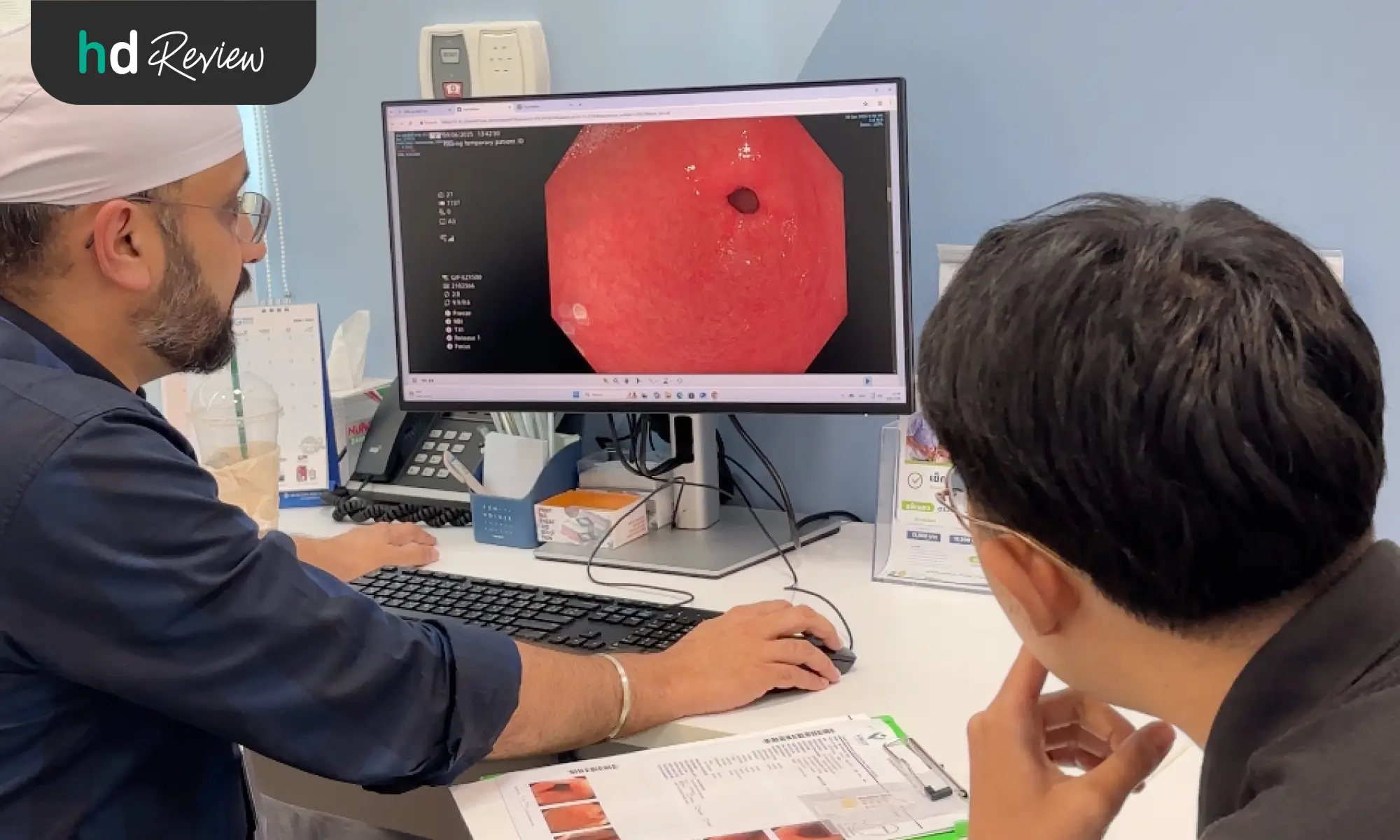 ผลตรวจส่องกล้องทางเดินอาหาร