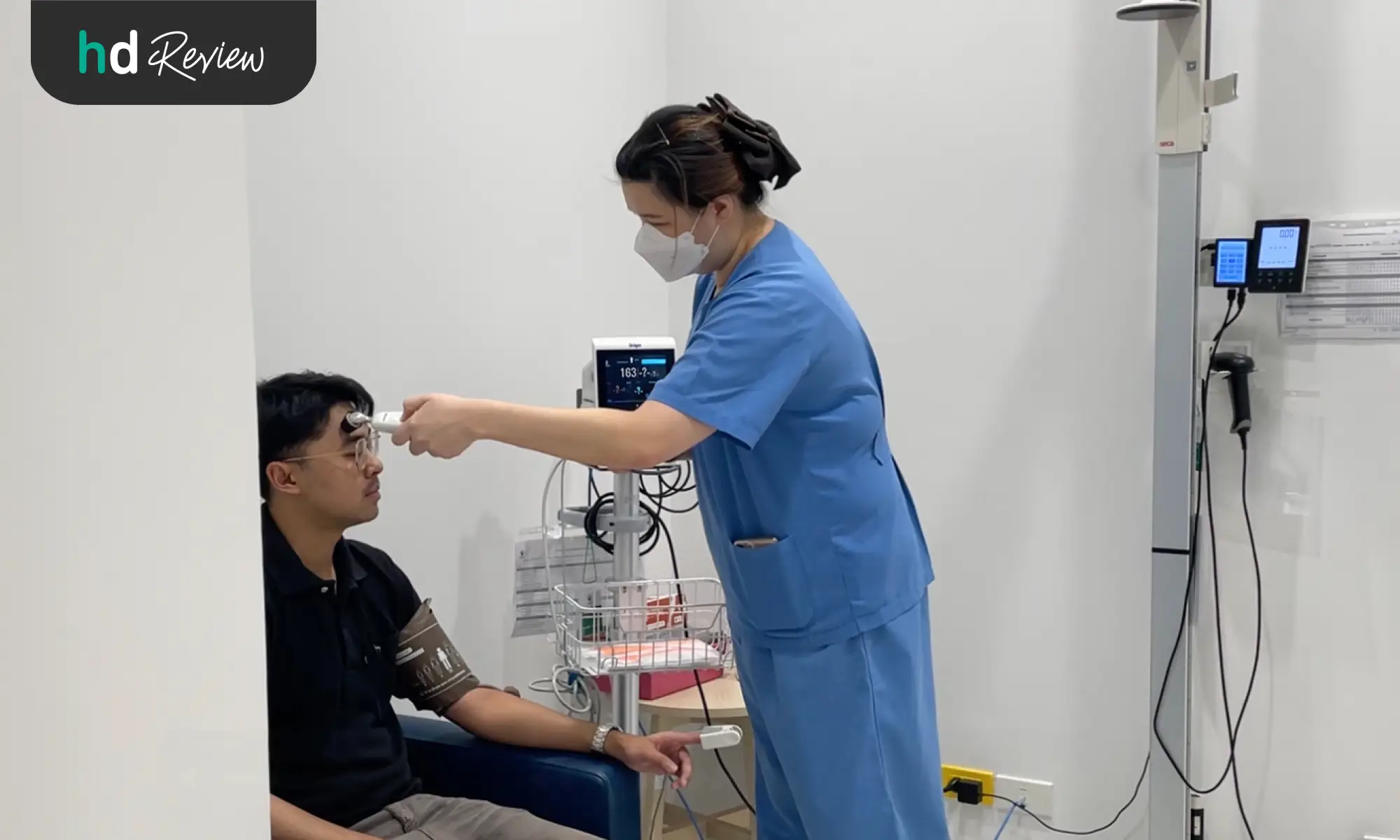 ตรวจร่างกายก่อนส่องกล้อง