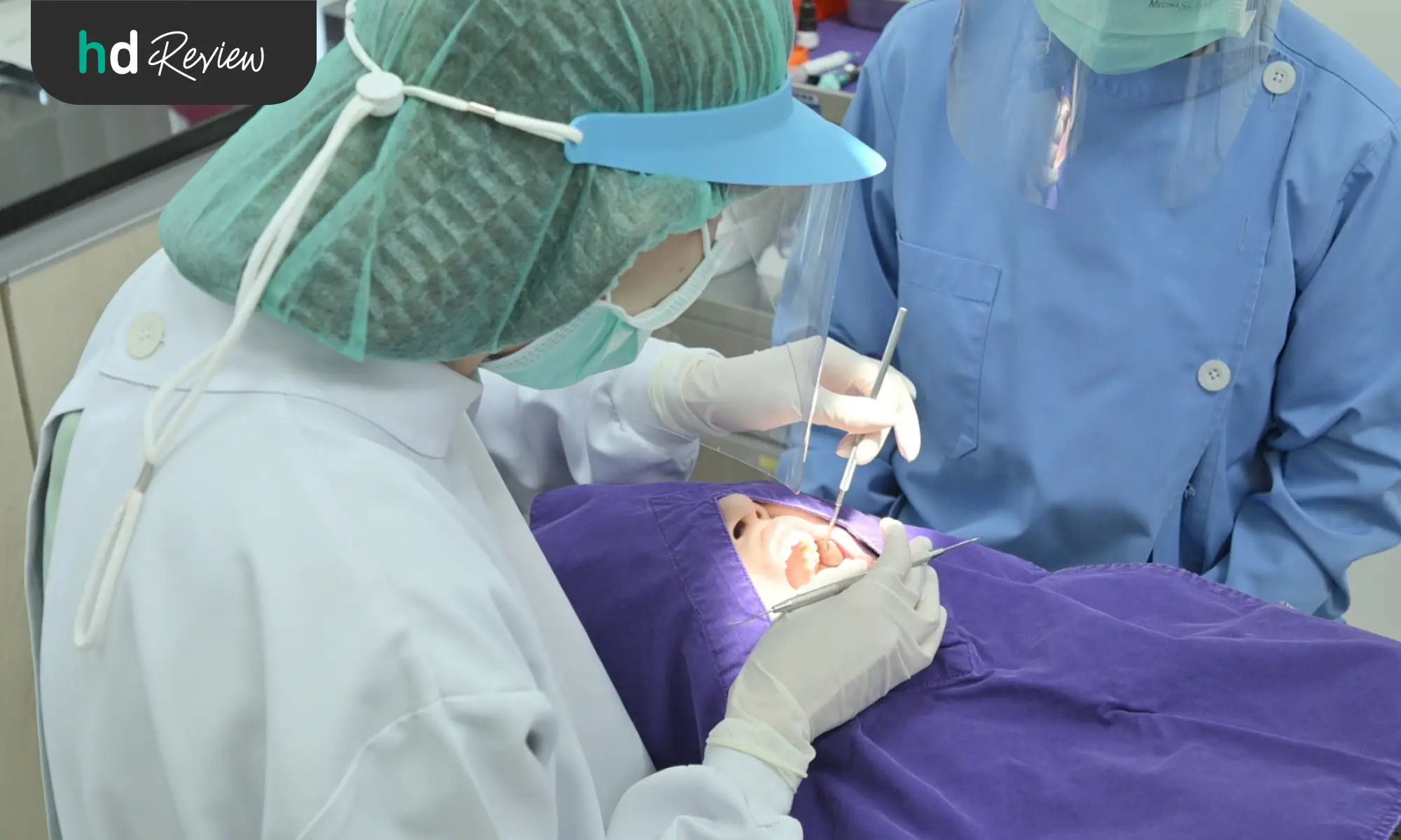 รีวิวตรวจสุขภาพโปรแกรม All You Can Check Lite ที่ โรงพยาบาลเปาโล รังสิต 15 ทำความสะอาดฟันด้วย air flow