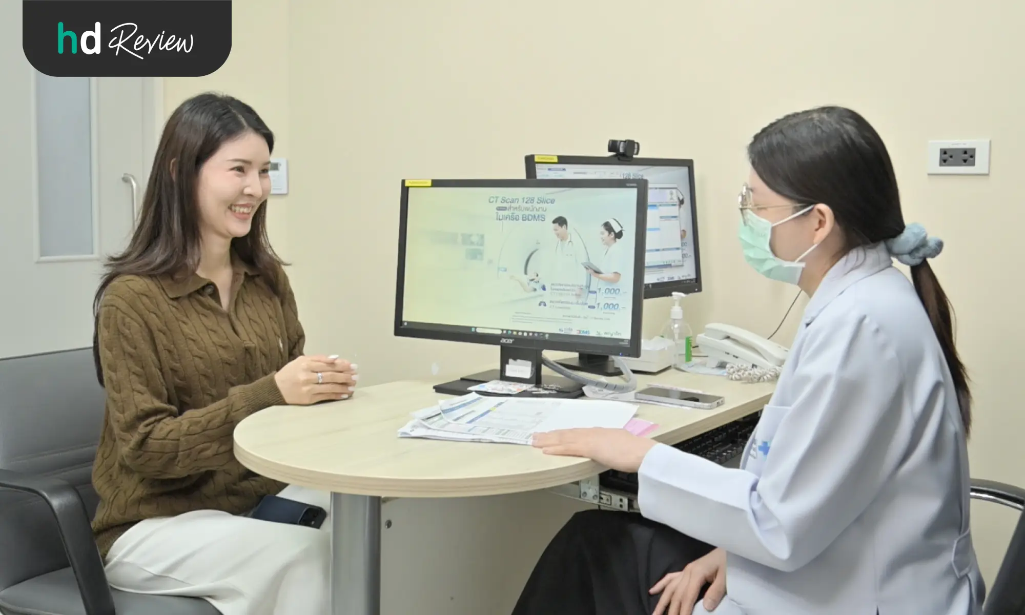 รีวิวตรวจสุขภาพโปรแกรม All You Can Check Lite ที่ โรงพยาบาลเปาโล รังสิต 17 ฟังผลตรวจสุขภาพ