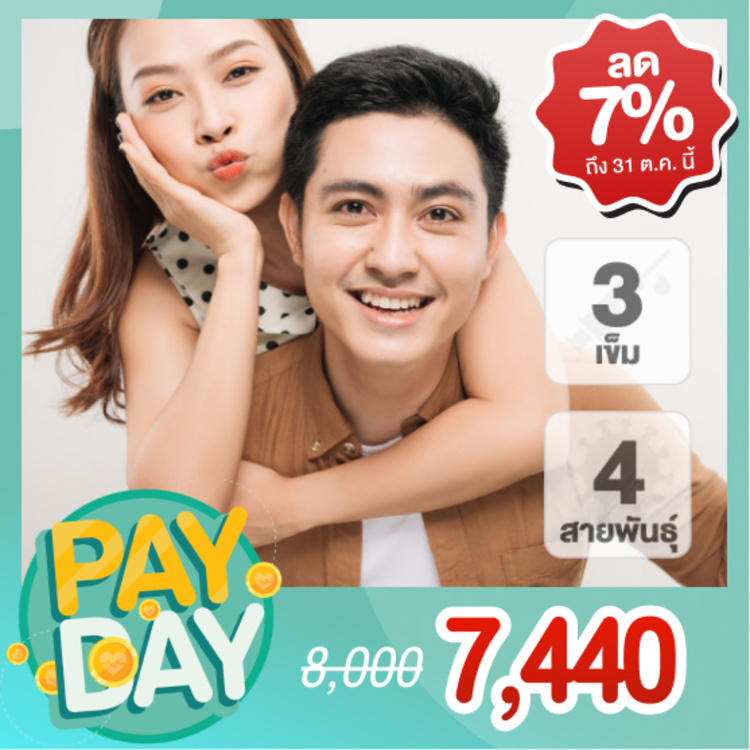 คอร์สฉีดวัคซีน HPV ป้องกันมะเร็งปากมดลูก ชนิด 4 สายพันธุ์ 3 เข็ม ที่ โรงพยาบาลจุฬารัตน์ 9 แอร์พอร์ต