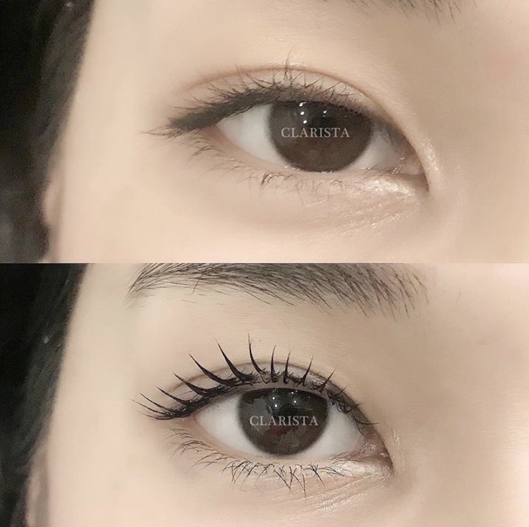 ลิฟติ้งขนตา ด้วยผลิตภัณฑ์จากญี่ปุ่น 2 ข้าง 1 ครั้ง ที่ Clarista Organic Aesthetic Salon