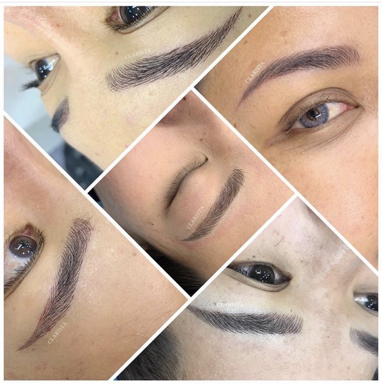 ฝังสีคิ้ว 6 มิติ 2 ข้าง 1 ครั้ง ที่ Clarista Organic Aesthetic Salon
