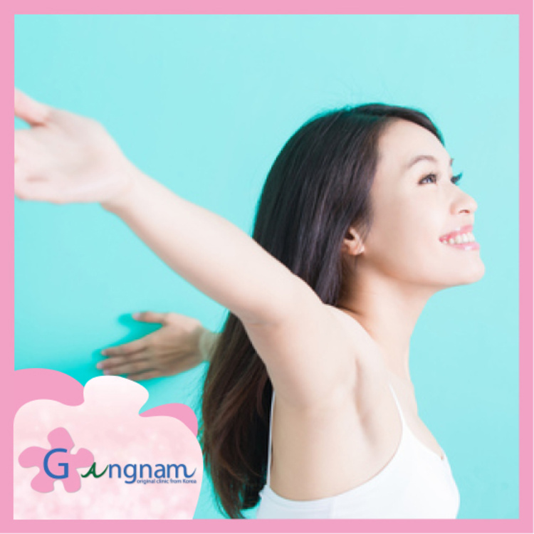 คอร์สกำจัดขนรักแร้ ด้วย Elos Laser Advance Diode 12 ครั้ง ที่ Gangnam Clinic